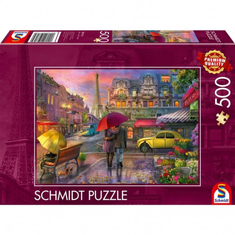 Schmidt Spiele Rain Magic in Paris (500 pieces)