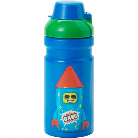 LEGO Trinkflasche Firework Guy (blau/grün, 0,39 Liter)