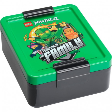 Room Copenhagen LEGO Lunch Box Ninjago Green (black/green)