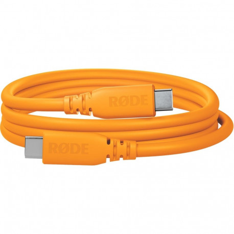 Rode Microphones USB 3.2 Gen1 cable SC27-O orange, USB-C plug > USB-C plug (orange, 2 meters, PD)