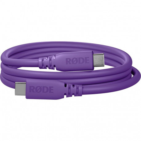 Rode Microphones USB 3.2 Gen1 cable SC27-PU purple, USB-C plug > USB-C plug (purple, 2 meters, PD)