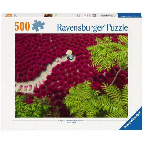 Puzzle Ein Meer aus Rot (500 Teile)