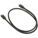 NewerTech Thunderbolt 4 / USB-C cable (black, 70cm)