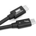 NewerTech Thunderbolt 4 / USB-C cable (black, 70cm)