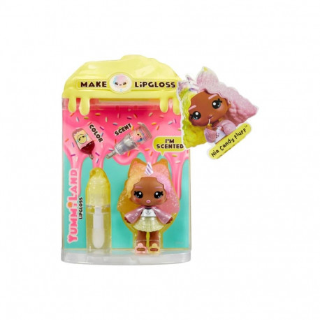 MGA Entertainment Yummiland Lip Gloss Doll Series 2 - Nia Candy Fluff