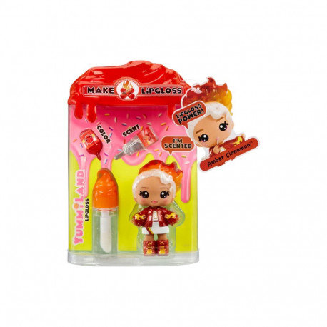 MGA Entertainment Yummiland Lip Gloss Doll Series 2 - Amber Cinnamon