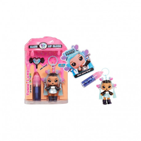 MGA Entertainment Yummiland Lip Gloss Doll Sour Sweeties - Nina Heartpop