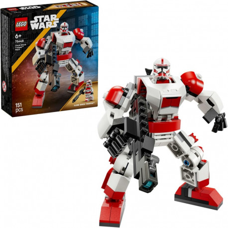 Star Wars mech 75448 klooni šokktroopide