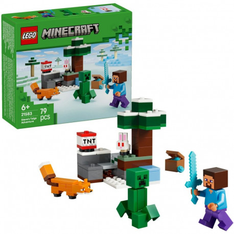 Minecraft 21583 Steve'i seiklus taigas
