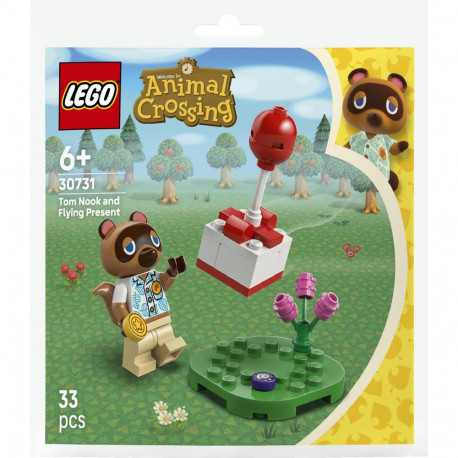 Animal Crossing komplekt 30731 Tom Nook ja õhupalli kingitus, polükott