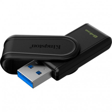 DataTraveler Exodia S 64GB (schwarz, USB-A 3.2 Gen 1)