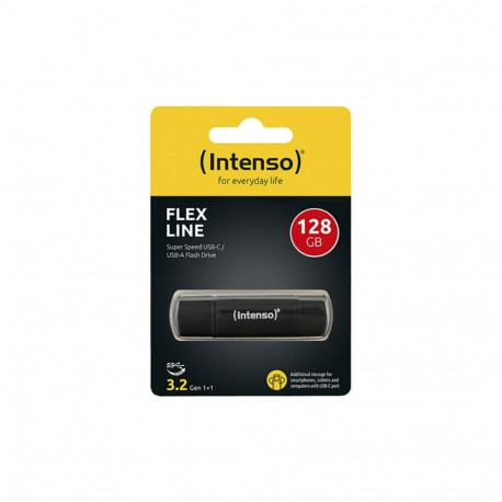 Intenso Flex Line 128 GB (black, USB-C and USB-A)