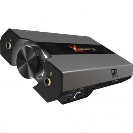 Sound BlasterX väline helikaart G6 USB-C, must