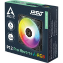Arctic P12 Pro Reverse A-RGB 120mm PWM Case Fan Reverse Airflow Black ARGB