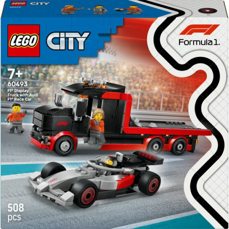 F1-veoauto 60493 City koos Audi F1 võidusõiduautoga