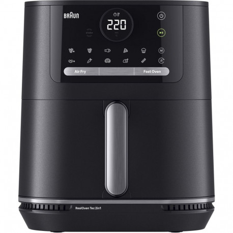 2-in-1 Heißluftfritteuse MultiFry 5, HF 5054I (schwarz, 2.000 Watt, Korb 6,0 Liter)