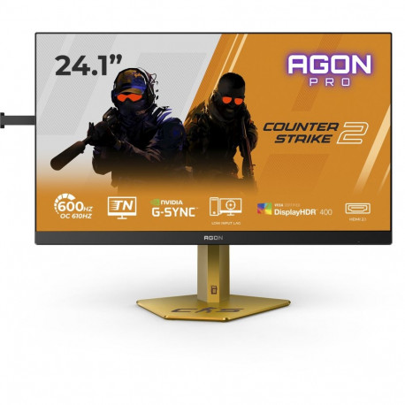 AGON PRO monitor CS24A Counter-Strike 2 väljaanne 61.2cm (24.1Zoll) FullHD Fast-TN HDMI DP USB-Hub 6