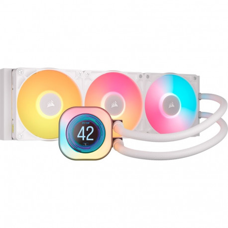 iCUE LINK TITAN 360 RX LCD RGB, valge