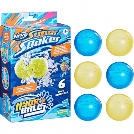 Nerf Super Soaker veepallid 6-pakk