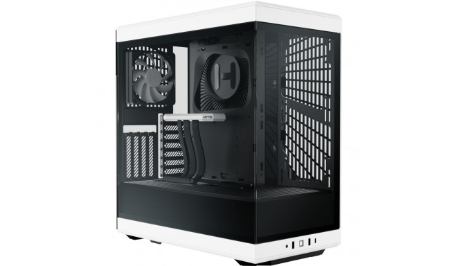 Y40 (weiß/schwarz, Tempered Glass)