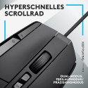 Logitech G502 X, gaming mouse (black, HERO 25K)