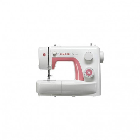 Mechanische Nähmaschine Simple 3210 (weiß/pink)
