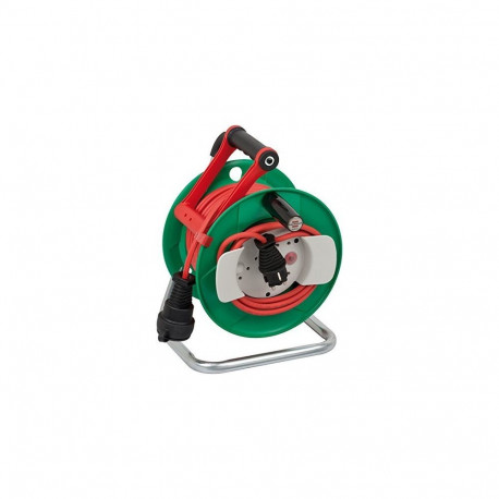 Garant G aia kaablirull IP44 1 pistikupesaga 23+2Meter, roheline/punane
