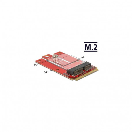 DeLOCK Adapter Mini PCIe>M.2 E Slot