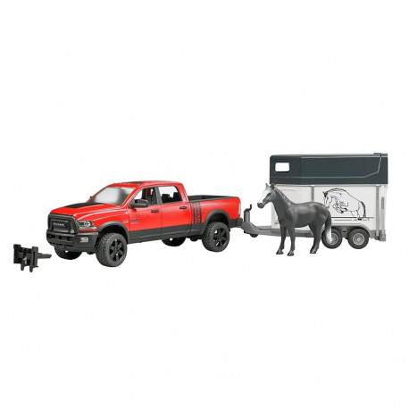 RAM pikap 2500 Power Wagon hobusehaagisega ja hobusega, punane/valge