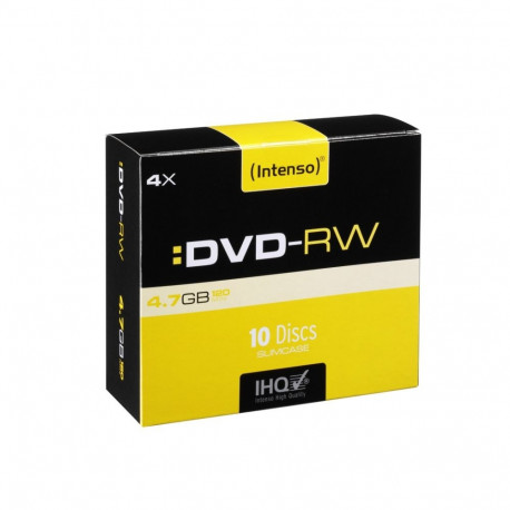DVD-RW 4,7 GB (4fach, 10 Stück)