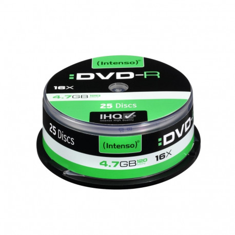 DVD-R 16x CB 4,7GB Intenso 25 pieces