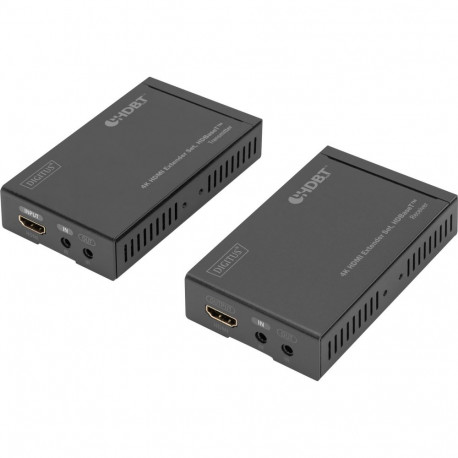 HDBaseT HDMI-pikenduskomplekt 4K/30Hz 70m, must