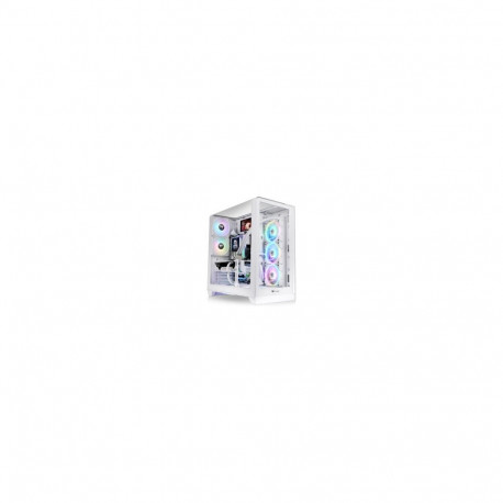 Thermaltake View 390 TG, tower case white, tempered glass x 2