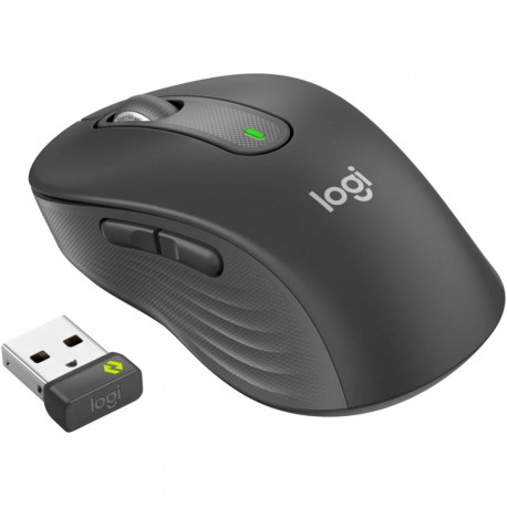 Logitech Signature M650 for Business, mouse graphite, size M, Logi Bolt & Bluetooth