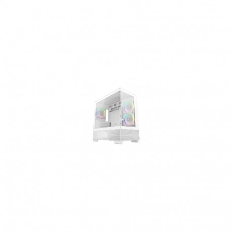 DeepCool CG380 3F, Tower case white, Tempered Glass x 2