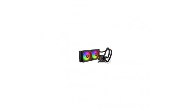 Krux HydroGlance 240 LCD, water cooling, black