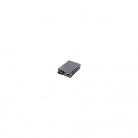 Gigabit PoE Medienkonverter, RJ45 / SC, MM