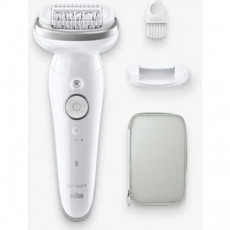 Silk-épil epilaator 9-011 3D SensoSmart, valge/roosakuldne