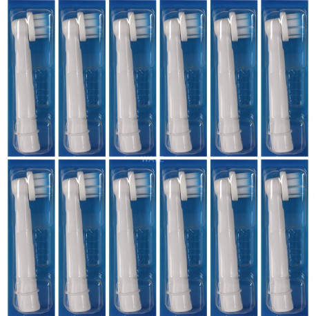 Oral-B harjapead Pro Sensitive Clean 12tk frustratsioonivaba pakend, valged