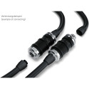 Alphacool ES quick release BLH1A PushIn Female IG, connection chrome/black (matt)