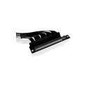 Thermaltake PCI-E 4.0 Dual 90° Riser Cable (black, 40cm)