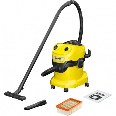 Kärcher WD 4 V-20/5/22, wet/dry vacuum cleaner (yellow/black)