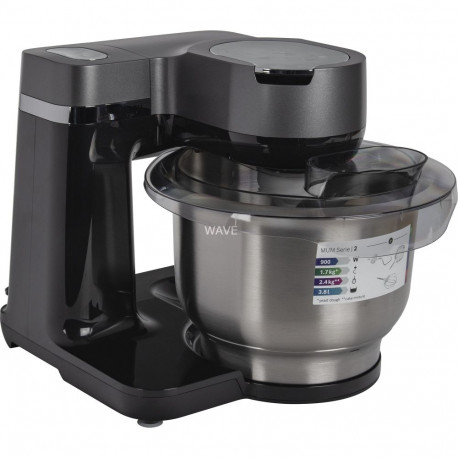 Bosch MUMS2VM00 food processor (black/silver, 900 watts, Series 2)
