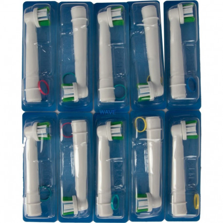 Braun Oral-B Pro Precision Clean brush heads, pack of 10 (frustration-free outer packaging)