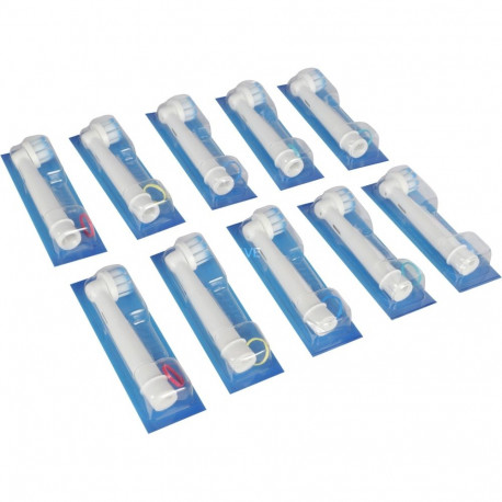 Braun Oral-B Pro Sensitive Clean brush heads 10 (white, frustration-free outer packaging)