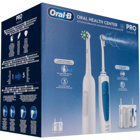 Braun Oral-B Dental Center-b Pro 1 White + Oxyjet Irrigator
