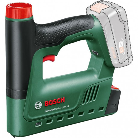 UniversalTacker 18V-14, 18Volt (grün/schwarz, ohne Akku und Ladegerät, POWER FOR ALL ALLIANCE)