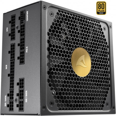 REBEL toiteplokk P30 Gold 1000W ATX3.0 4x PCIe kaablihaldus, must