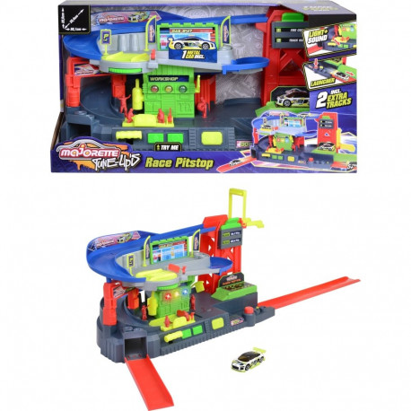 Majorette Tune Up Race Pitstop, Play Building (Multicolored)