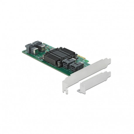 DeLOCK PCI Express x8 card to 4 x internal SFF-8643 NVMe LP, controller